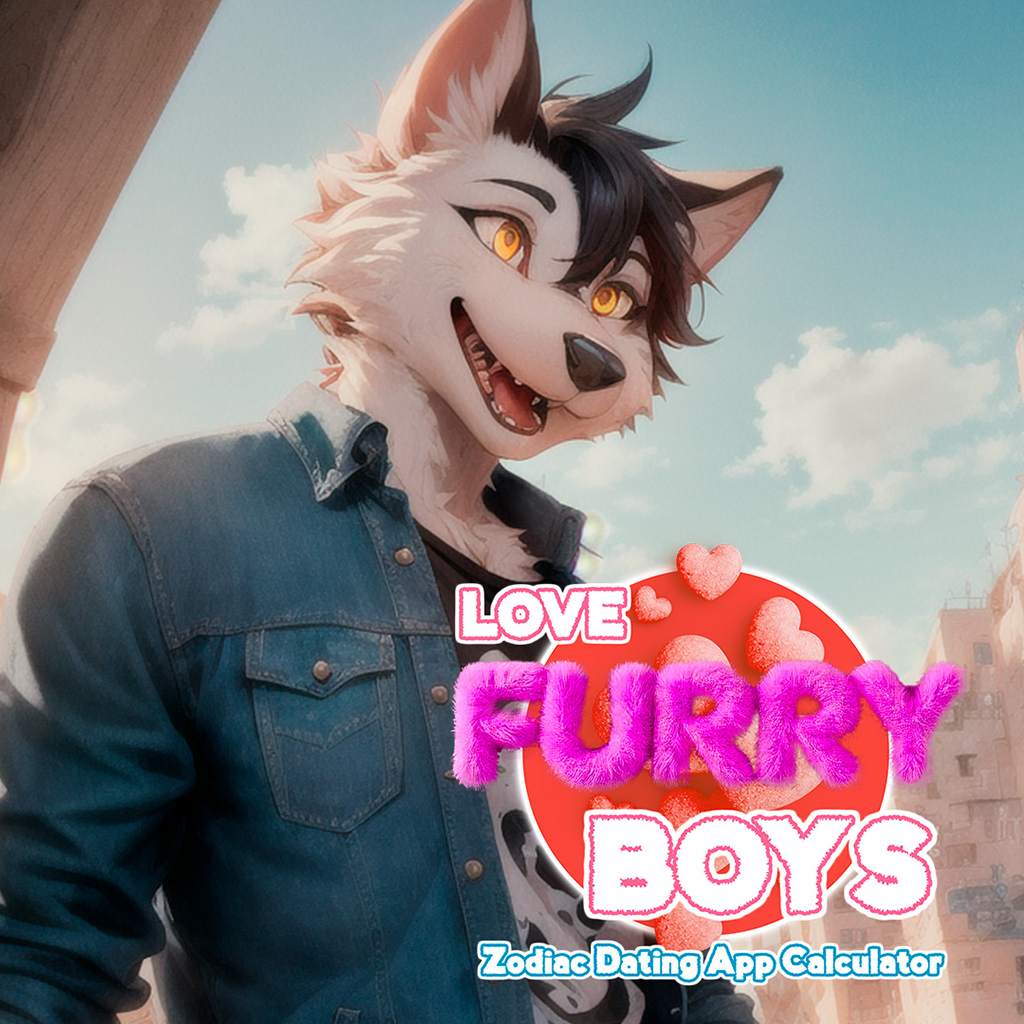 Copertina di Love Furry Boys: Zodiac Dating App