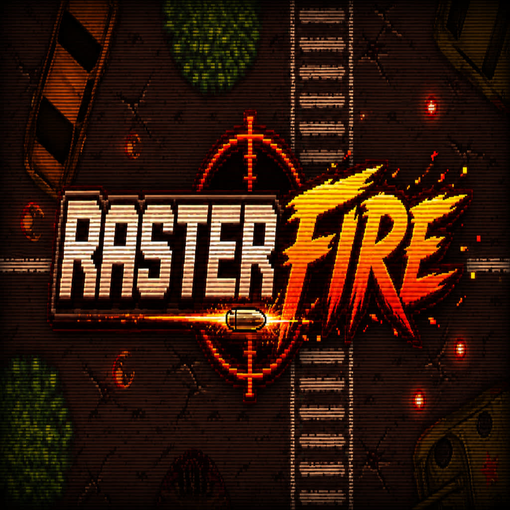 Okładka gry RasterFire na Nintendo Switch
