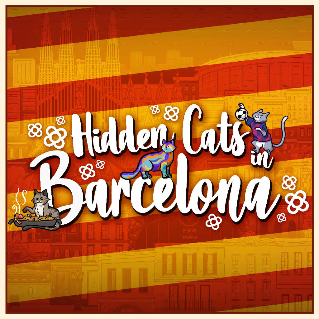 Copertina di Hidden Cats in Barcelona