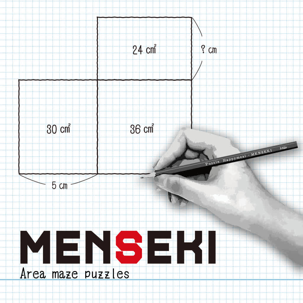 Menseki: Area Maze puzzles