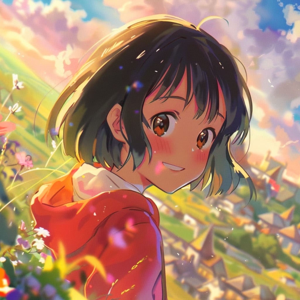 Rainbow Ascend: Anime Girls Go Up