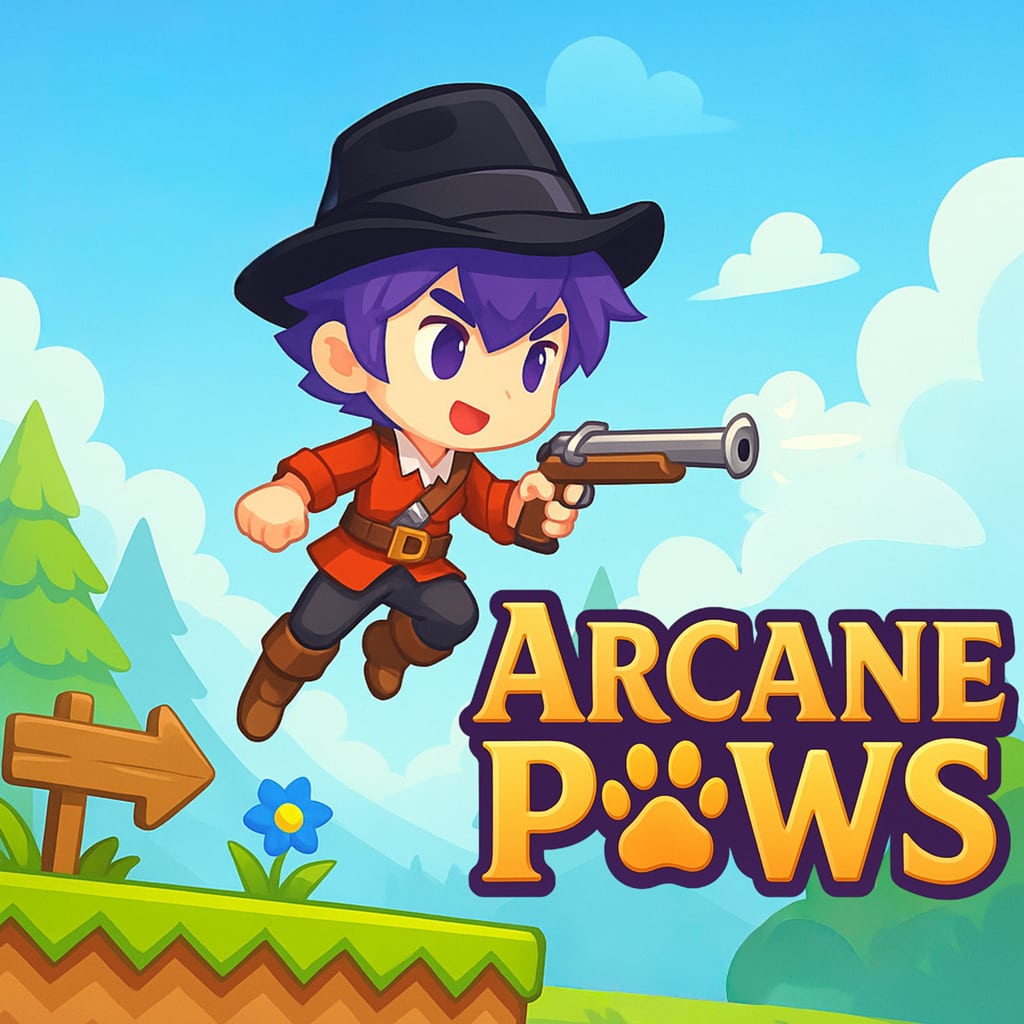 Okładka gry Arcane Paws na Nintendo Switch