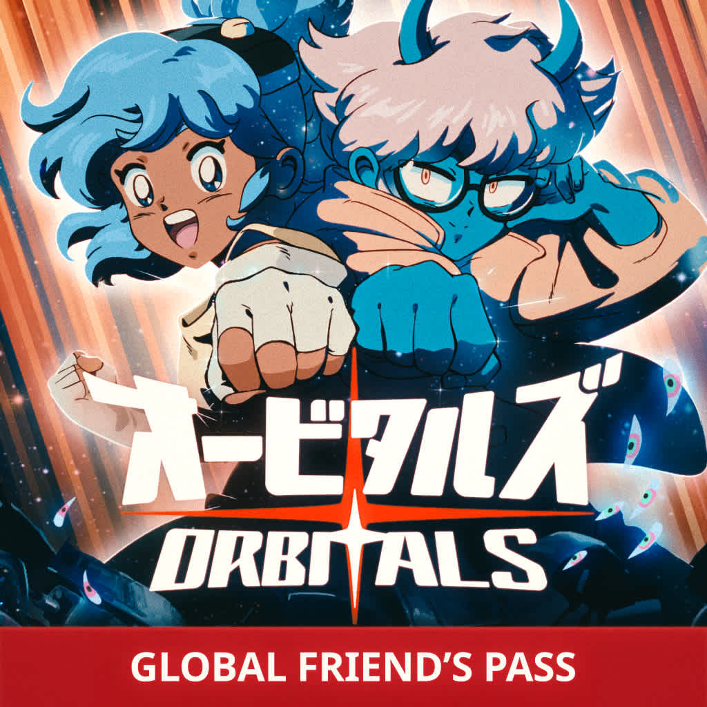Okładka gry Orbitals: Global Friend's Pass na Nintendo Switch 2