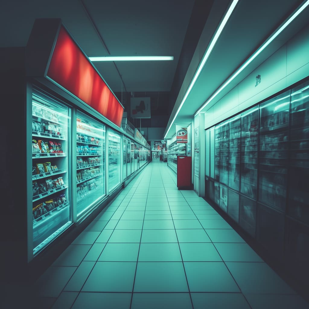 Backrooms: Exit from Supermarket Horror