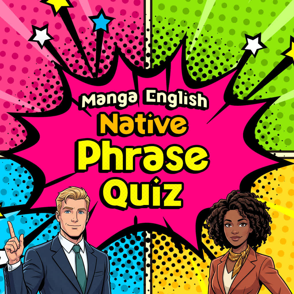 Okładka gry Manga English Native Phrase Quiz na Nintendo Switch - najlepsza oferta