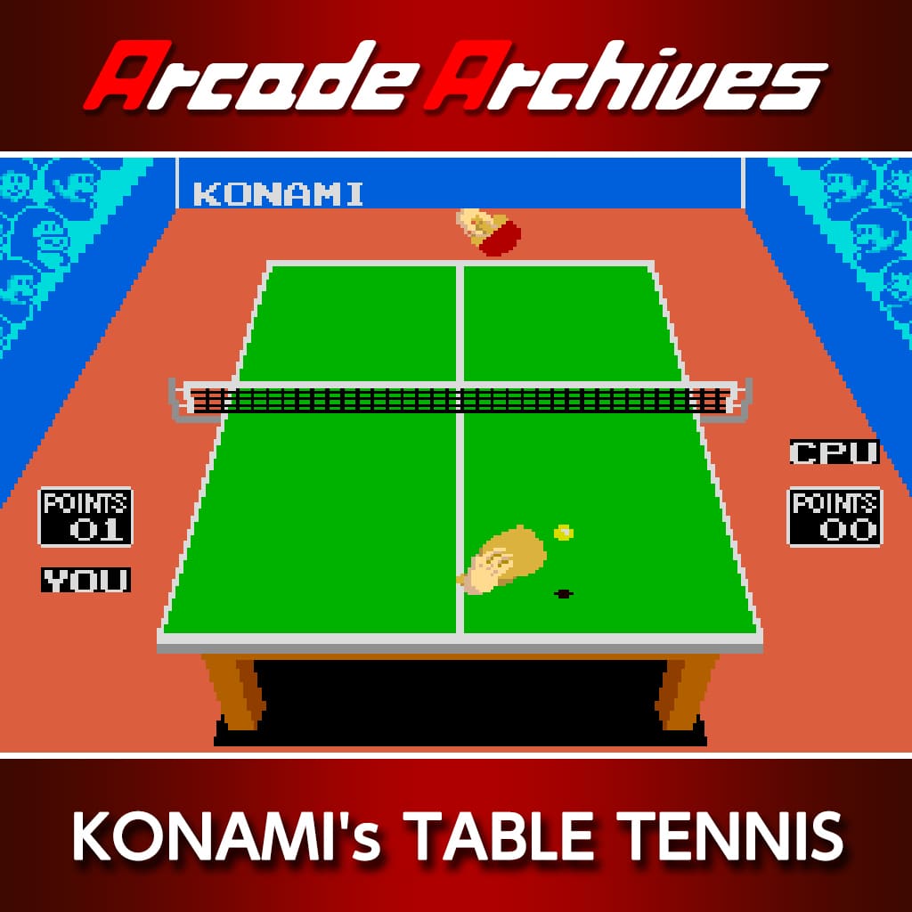 Arcade Archives KONAMI's TABLE TENNIS