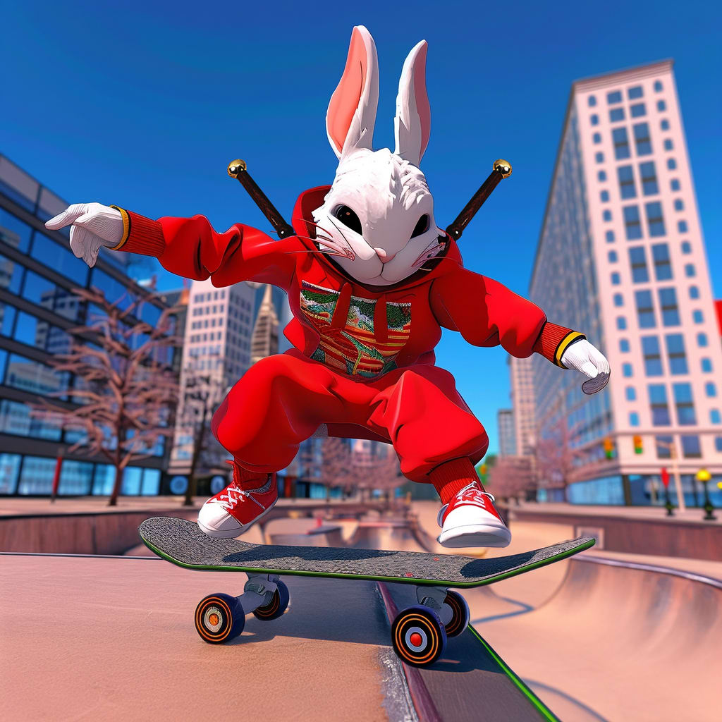 Skater Bunny Simulator