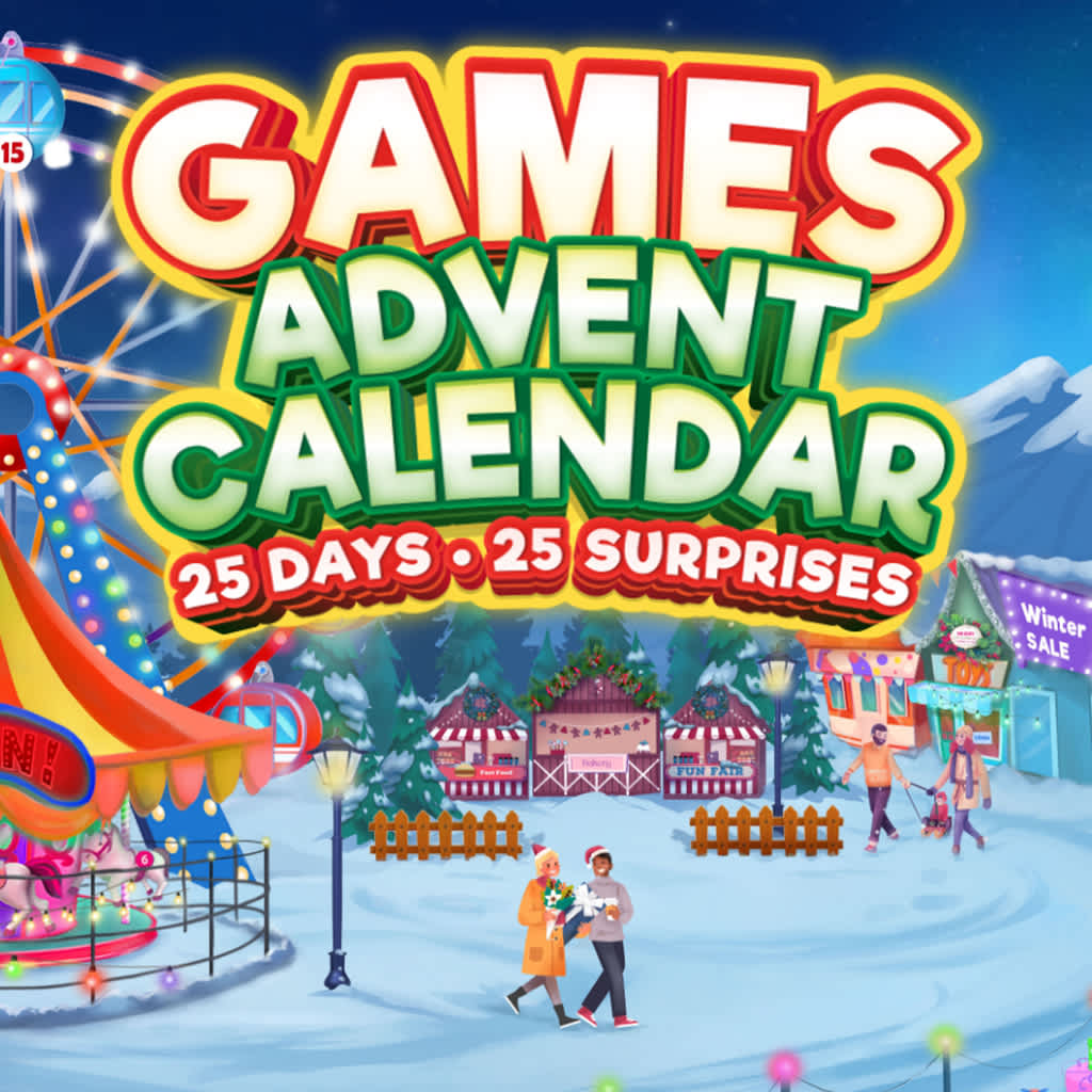 Games Advent Calendar - 25 Days - 25 Surprises