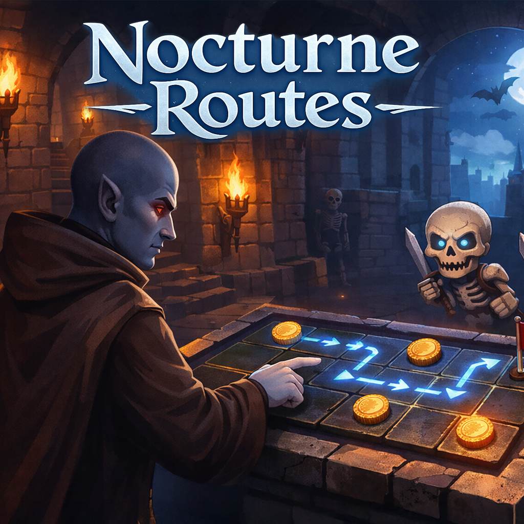 Okładka gry Nocturne Routes na Nintendo Switch