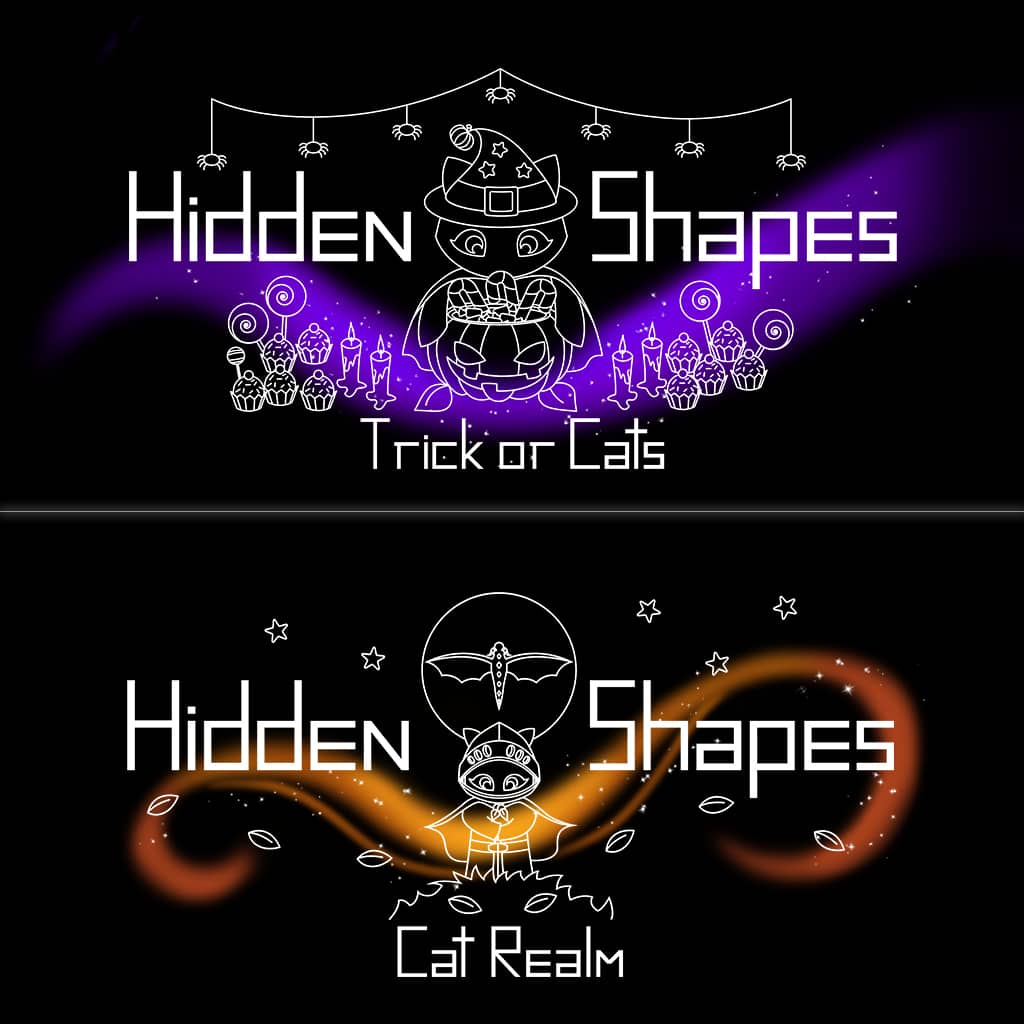 Hidden Shapes: Cat Realm + Trick or Cats