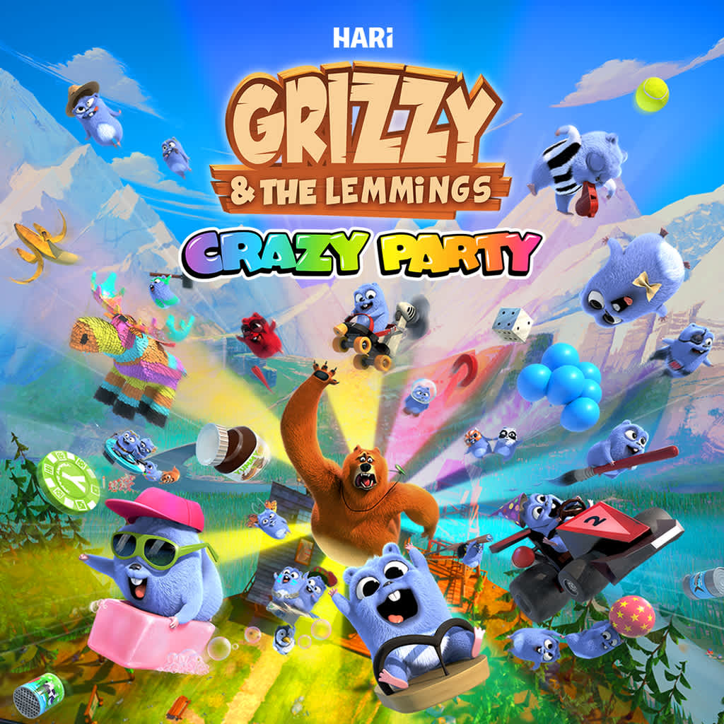 Grizzy & the Lemmings: Crazy Party