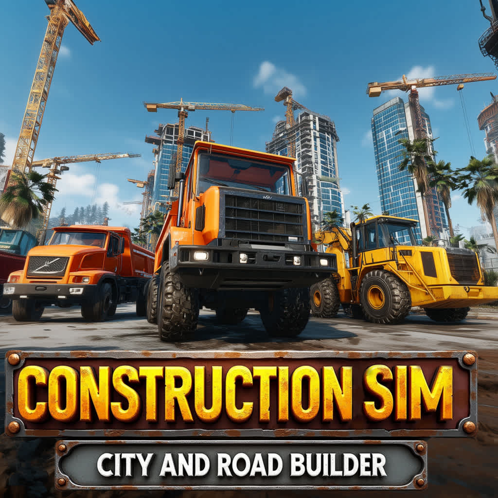 Construction Sim: City and Road Builder icon