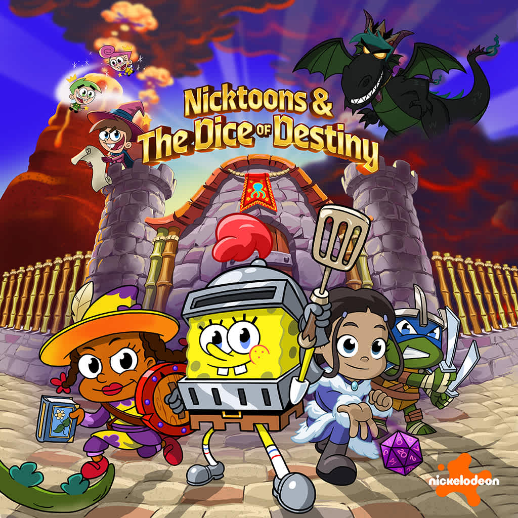 Copertina di Nicktoons & The Dice of Destiny