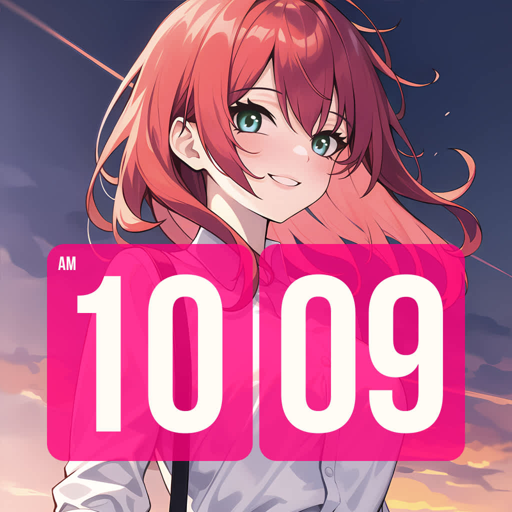 Anime Clock