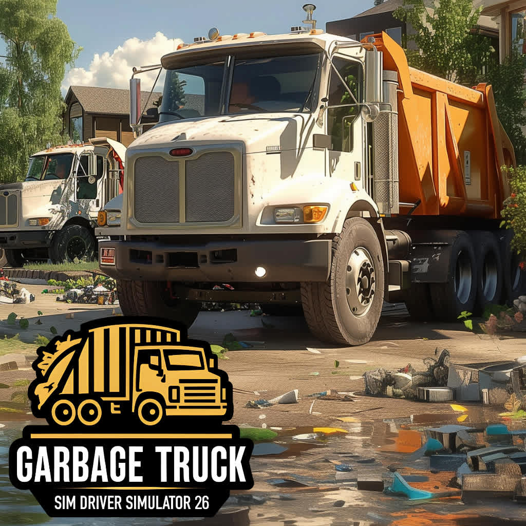 Garbage Truck Sim Driver Simulator 26