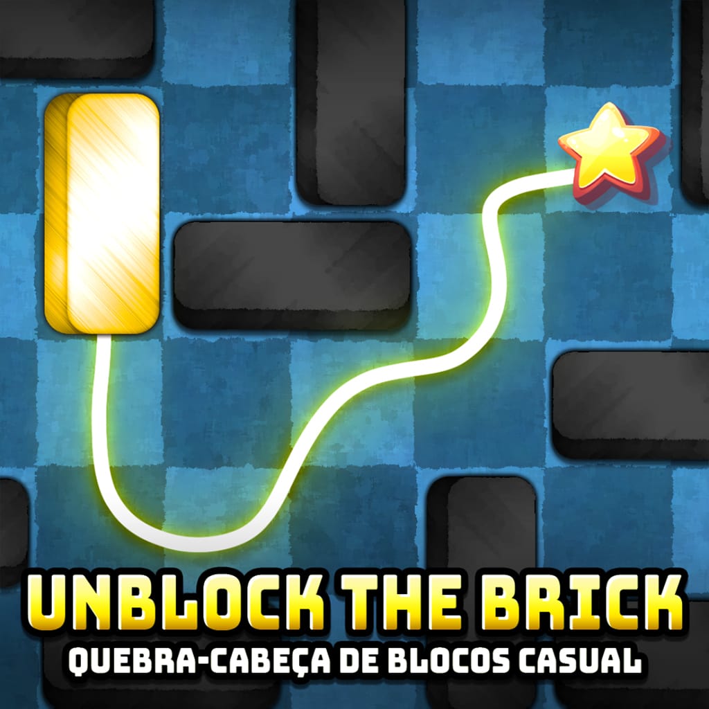 Unblock The Brick: Quebra-cabeça de blocos casual