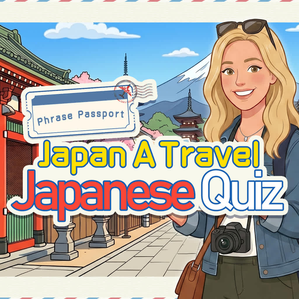 Okładka gry Phrase Passport Japan A Travel Japanese Quiz na Nintendo Switch - najlepsza oferta