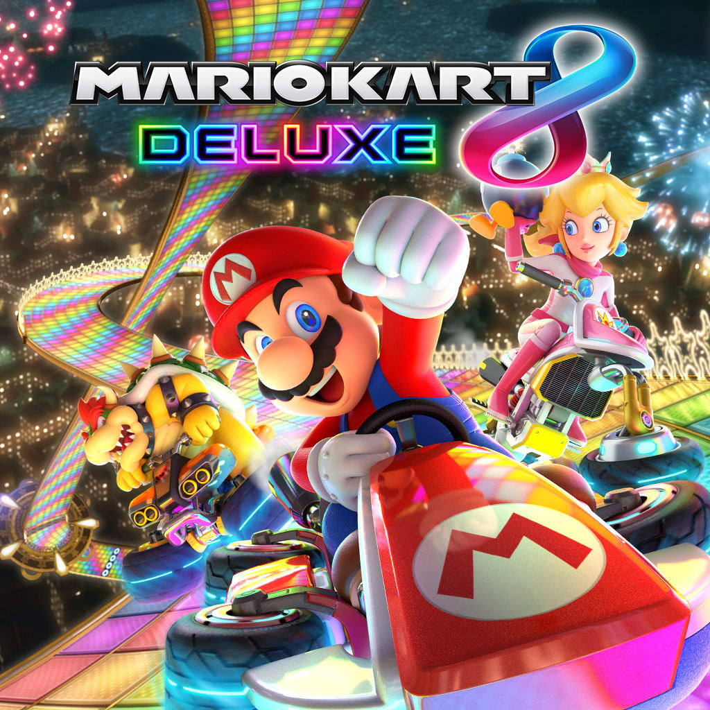  Nintendo Switch w/Neon Blue & Neon Red Joy-Con + Mario Kart 8  Deluxe (Full Game Download) + 3 Month Switch Online Individual Membership :  Video Games