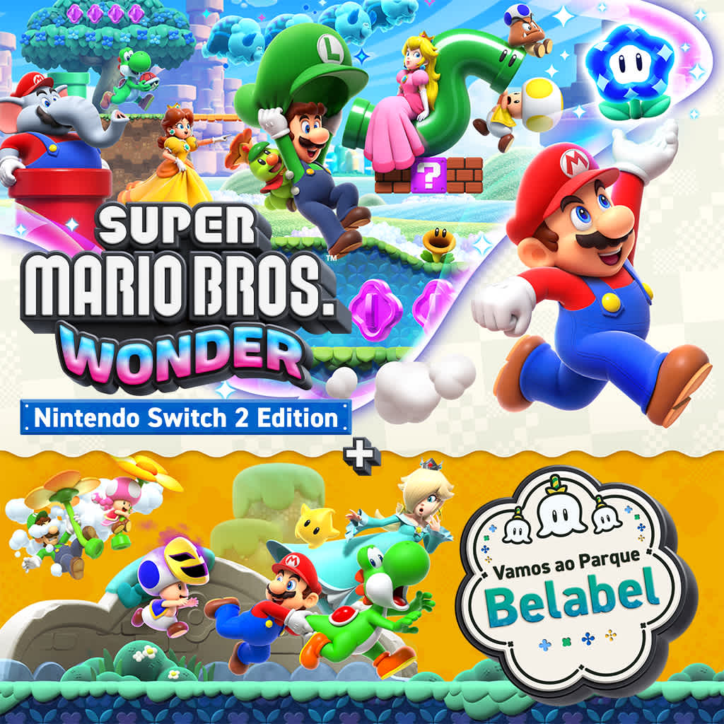 Super Mario Bros.™ Wonder – Nintendo Switch™ 2 Edition + Vamos ao Parque Belabel