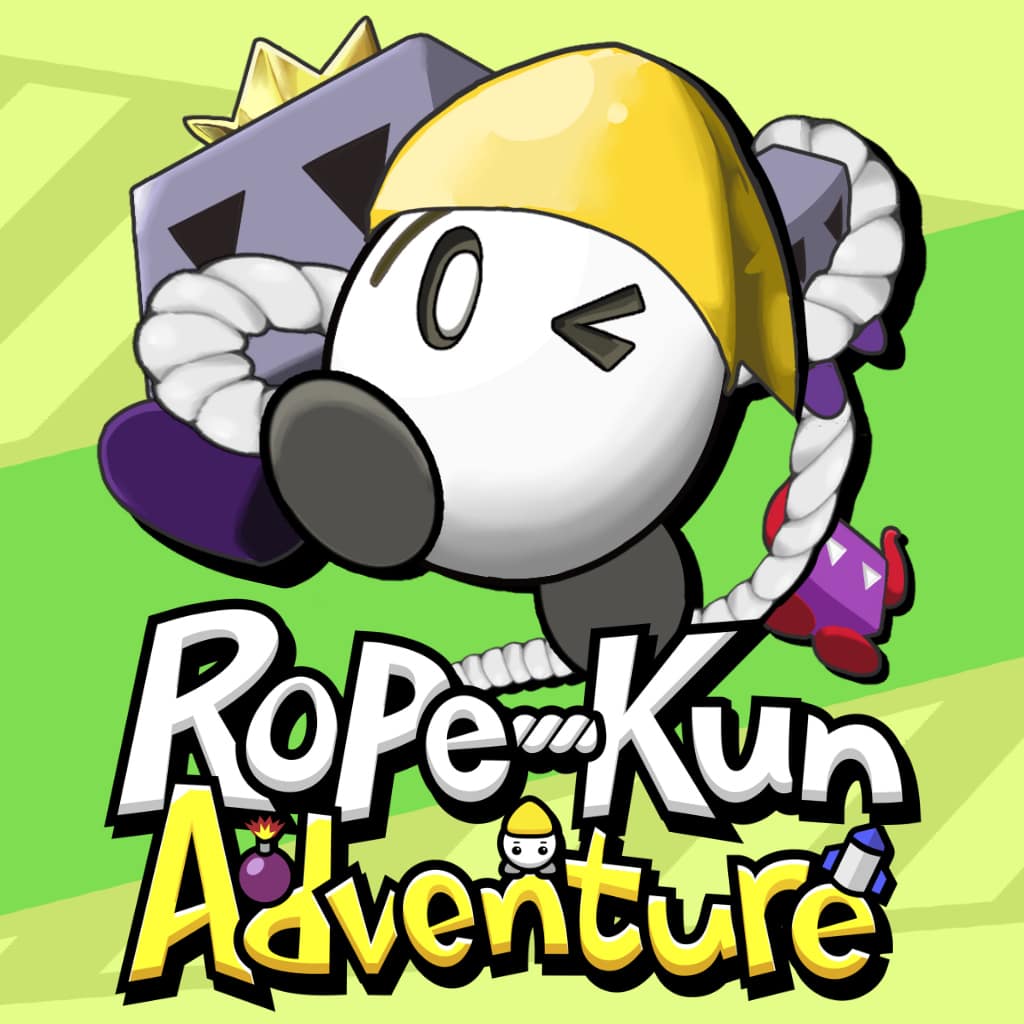 Okładka gry Rope-Kun Adventure na Nintendo Switch