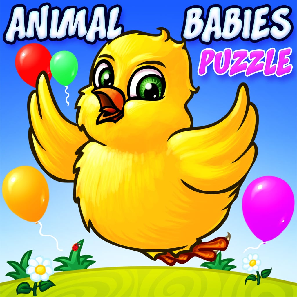 Animal Babies Puzzle - Preschool Animals Puzzles Game for Kids