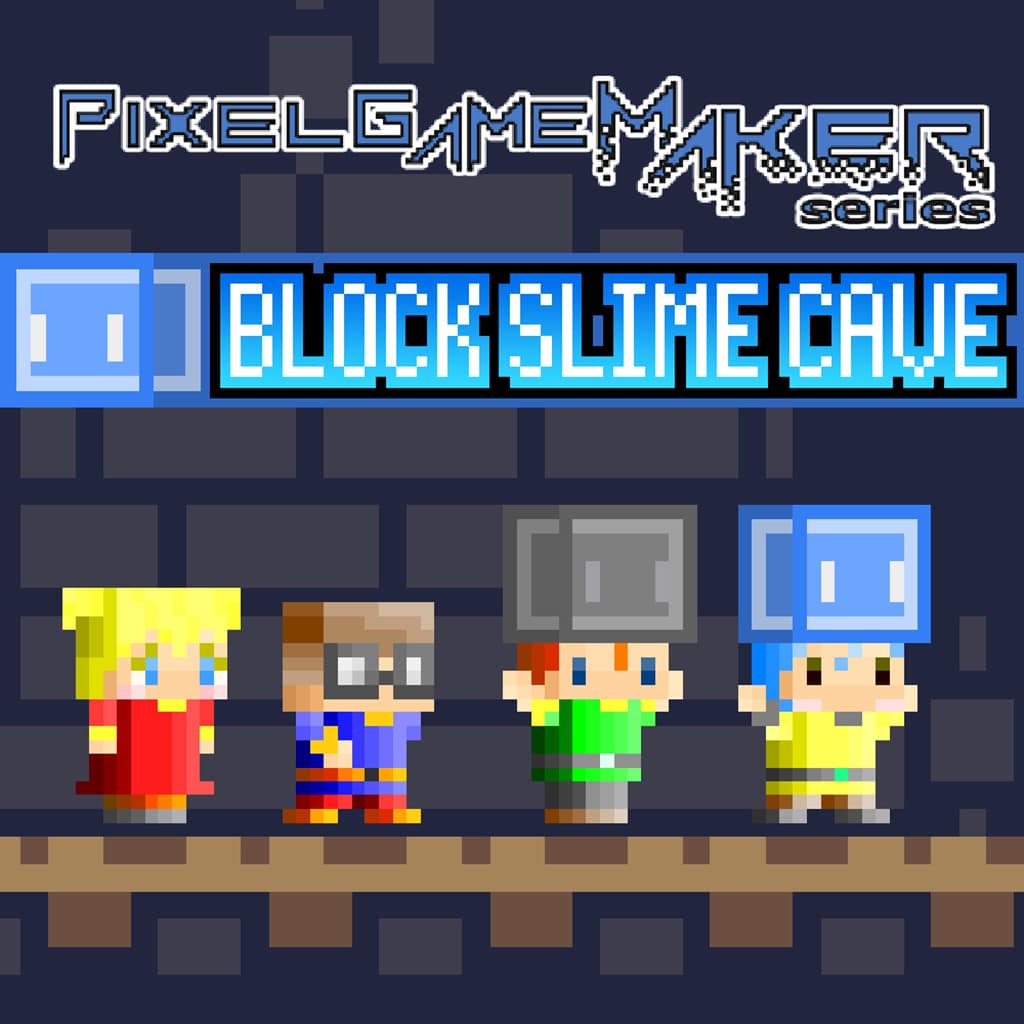 Pixel Game Maker Series BLOCK SLIME CAVE