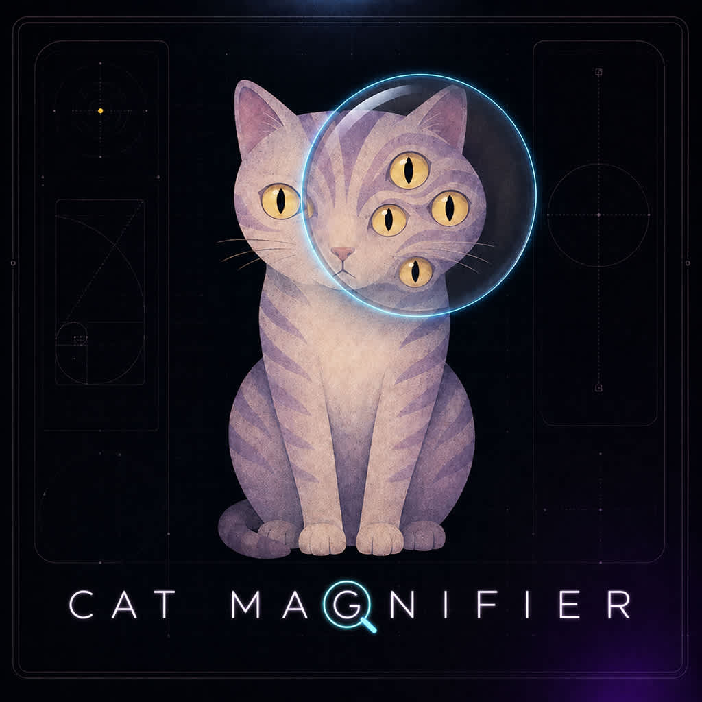 Okładka gry Cat Magnifier na Nintendo Switch