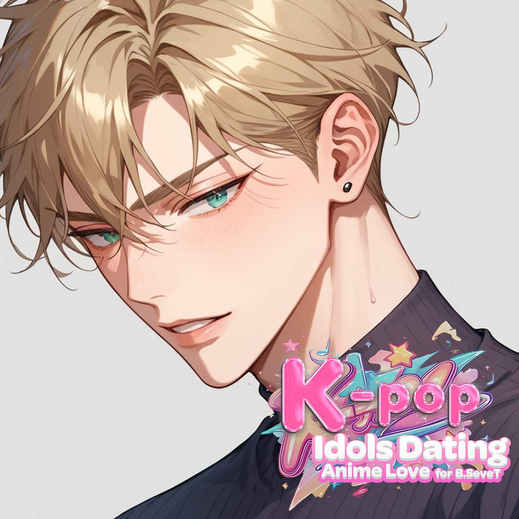 Copertina di K-pop Idols Dating: Anime Love for B.SeveT