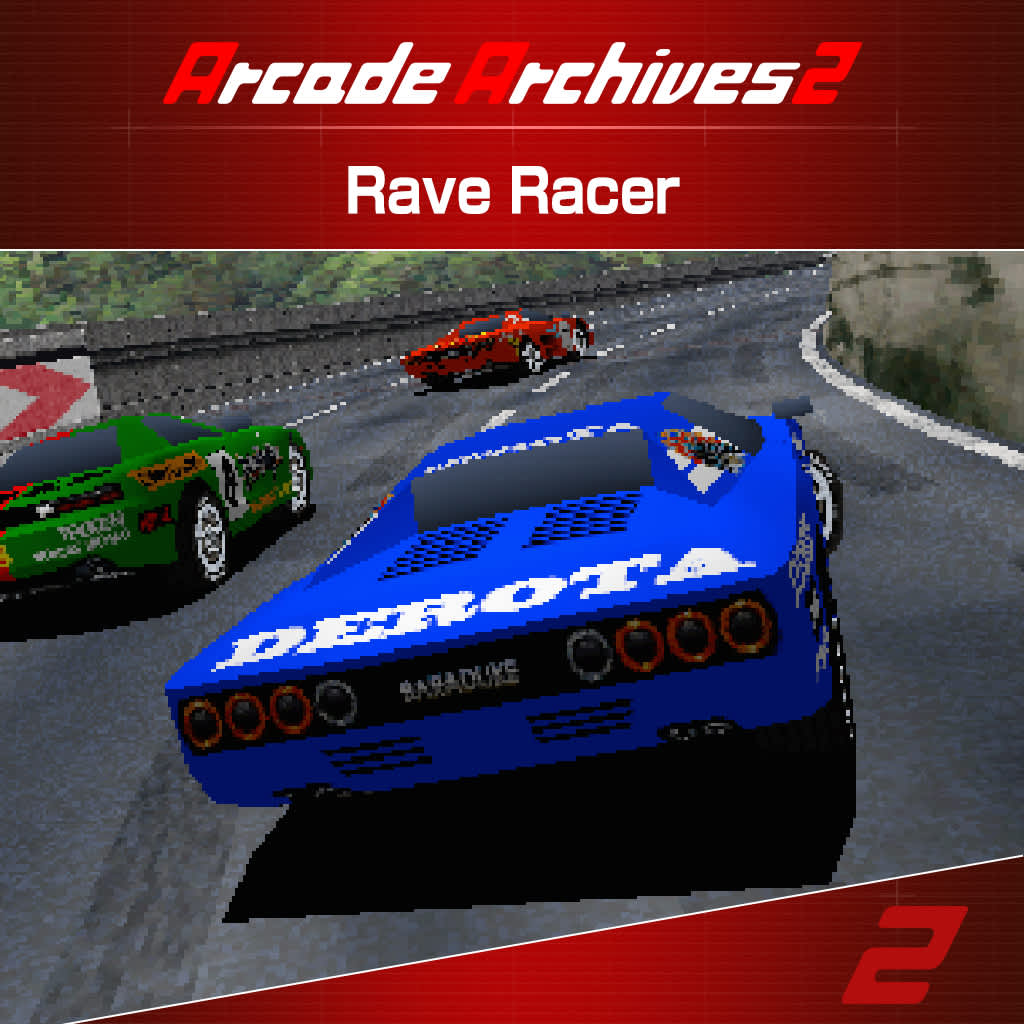 Okładka gry Arcade Archives 2 Rave Racer na Nintendo Switch 2