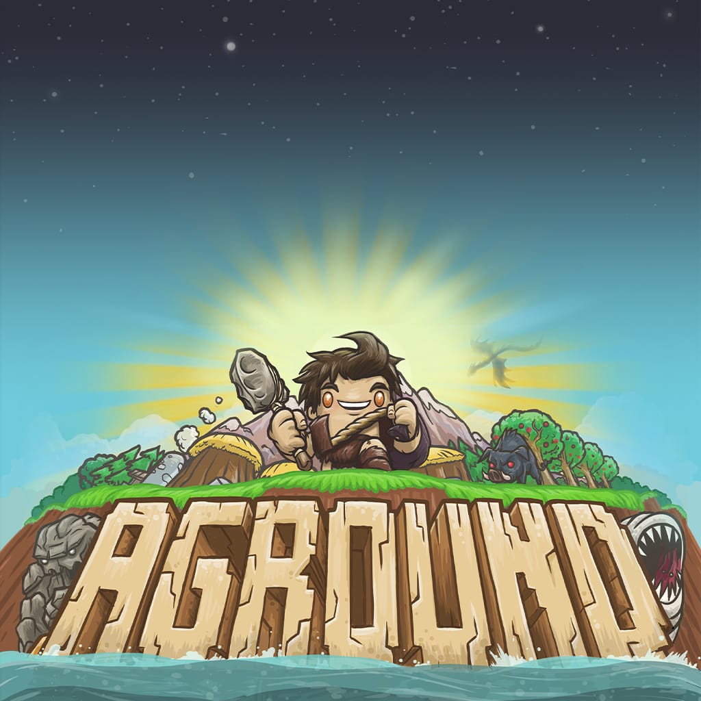 Aground