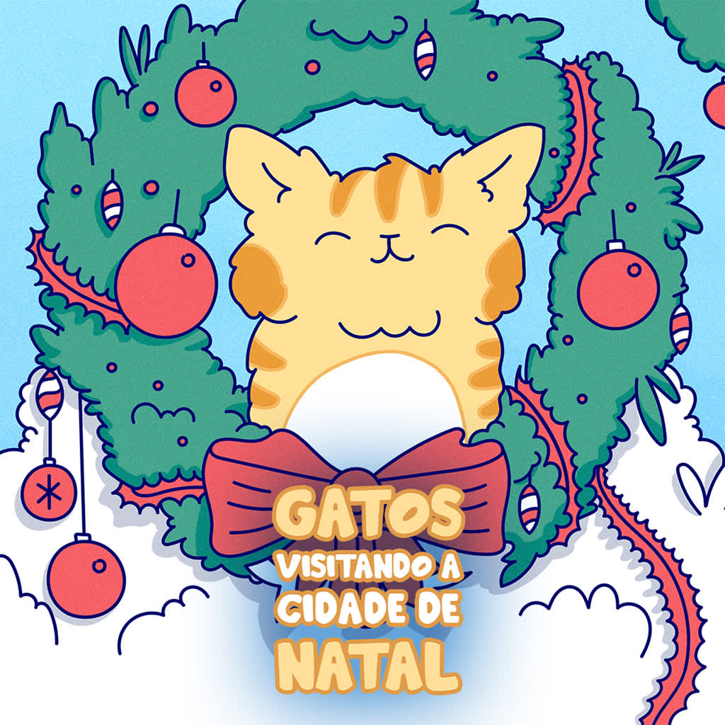 Gatos visitando a cidade de Natal
