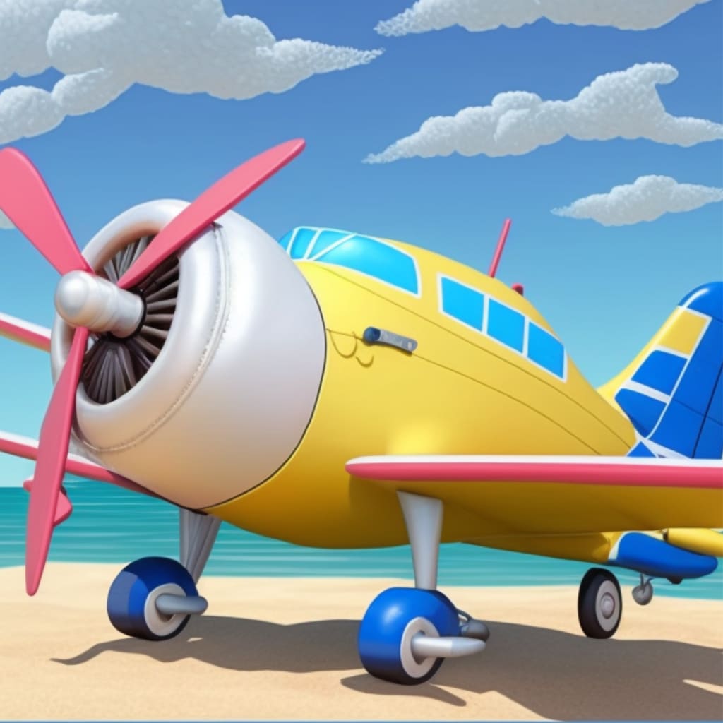 Airplane Race Simulator - 2 Player Game