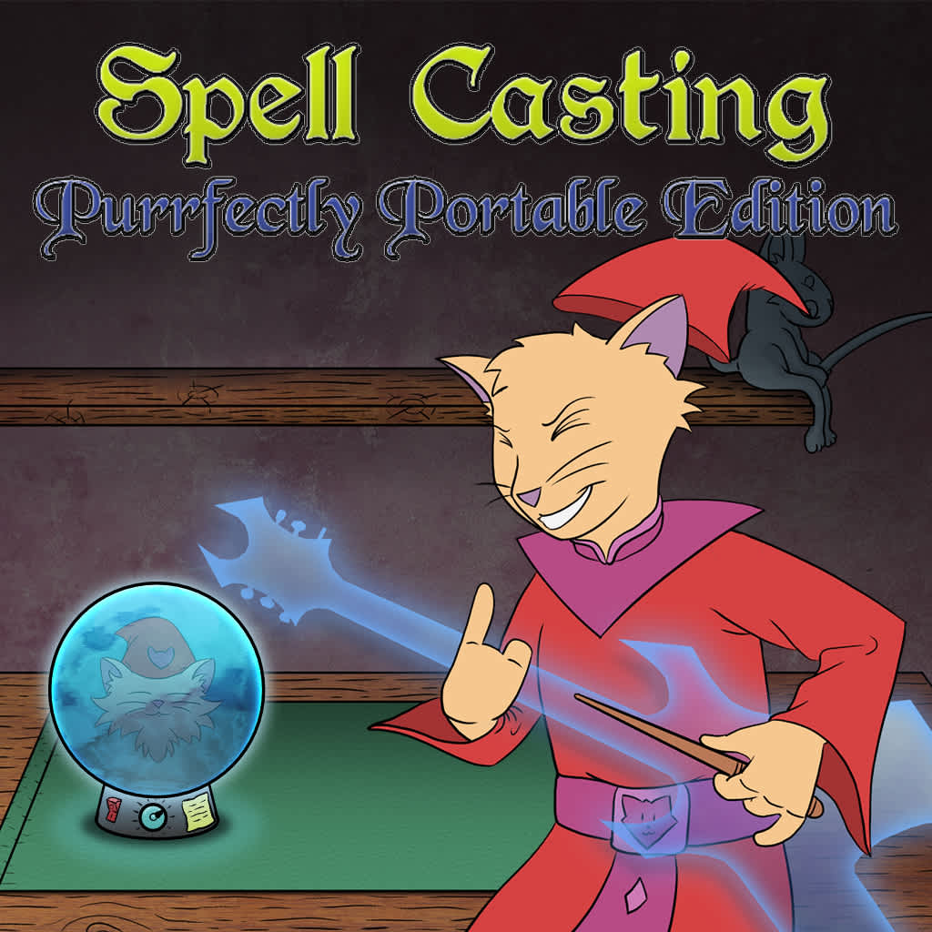 Spell Casting: Purrfectly Portable Edition