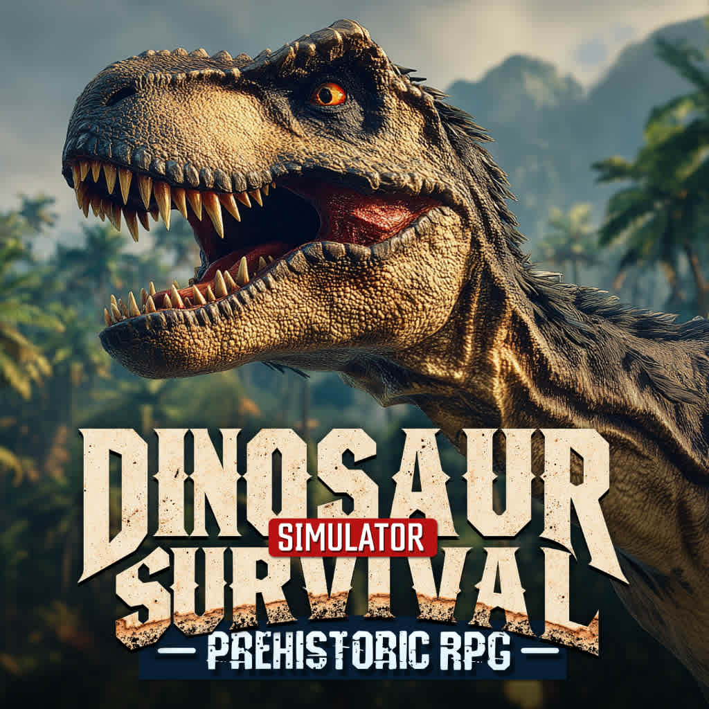 Okładka gry Dinosaur Survival Simulator - Prehistoric RPG na Nintendo Switch