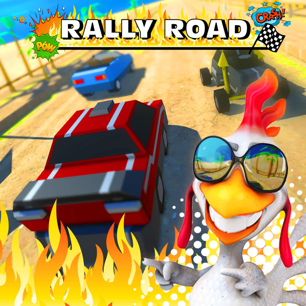Rally Road - Crashy Car Racing
