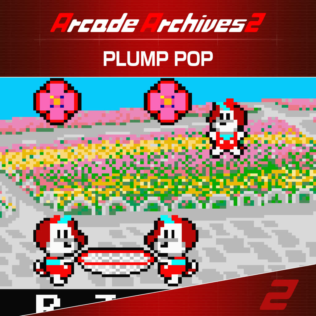 Okładka gry Arcade Archives 2 PLUMP POP na Nintendo Switch 2