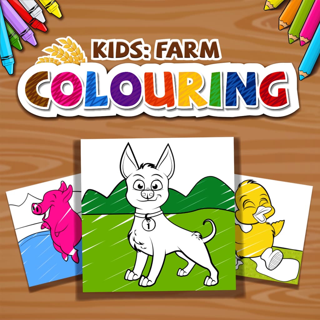 CRIANÇAS A COLORIR NA QUINTA (KIDS: FARM COLOURING)