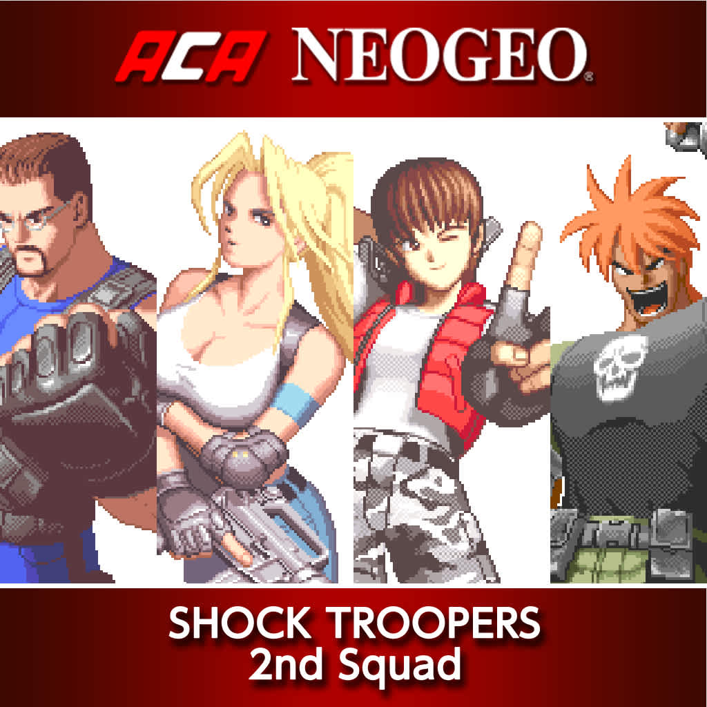 ACA NEOGEO SHOCK TROOPERS 2nd Squad