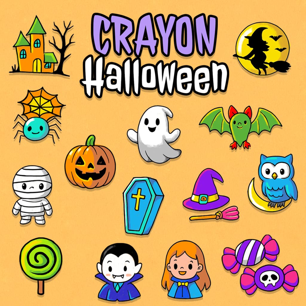 CRAYON HALLOWEEN