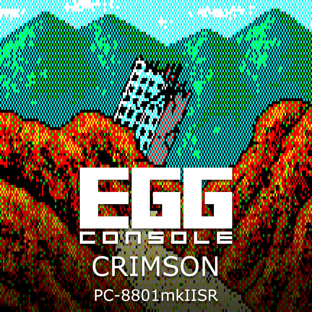 EGGCONSOLE CRIMSON PC-8801mkIISR