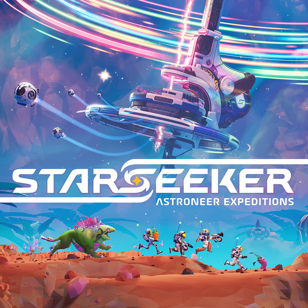 Okładka gry STARSEEKER: Astroneer Expeditions na Nintendo Switch 2