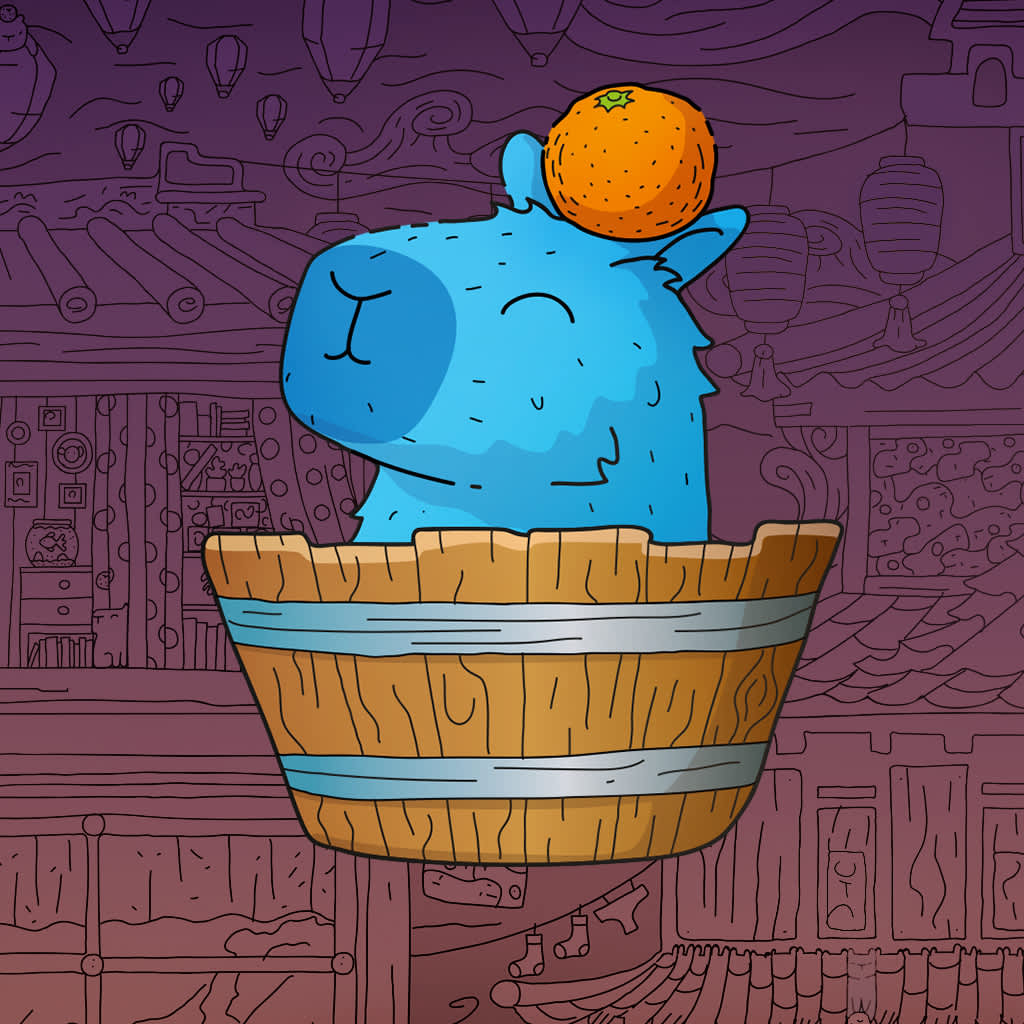 Hidden Capybaras with Orange: Collection for Nintendo Switch