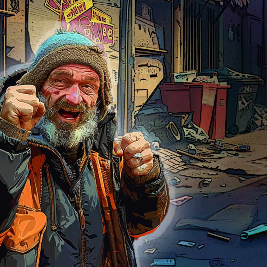Urban Survival Simulator: The Bum's Journey