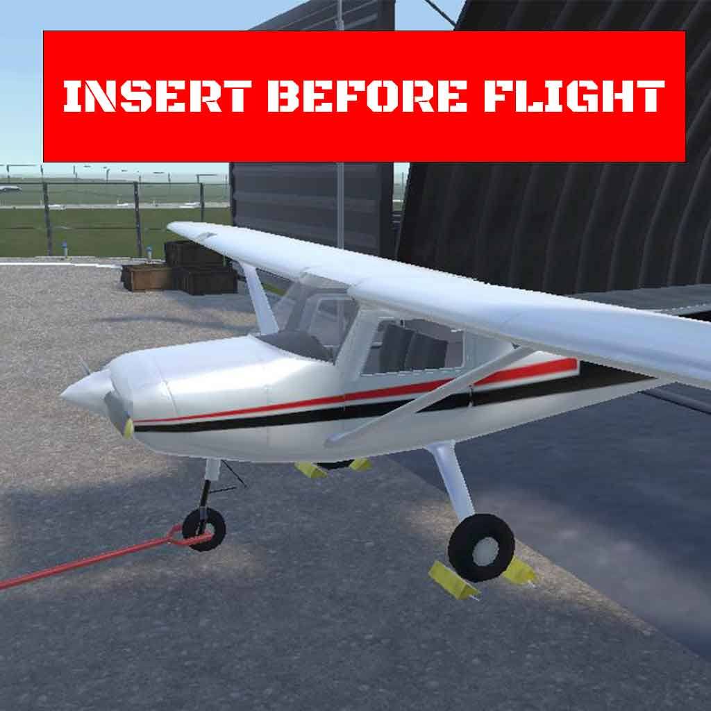 Insert before flight