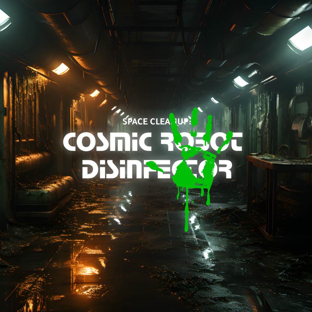 Space CleanUp: Cosmic Robot Disinfector