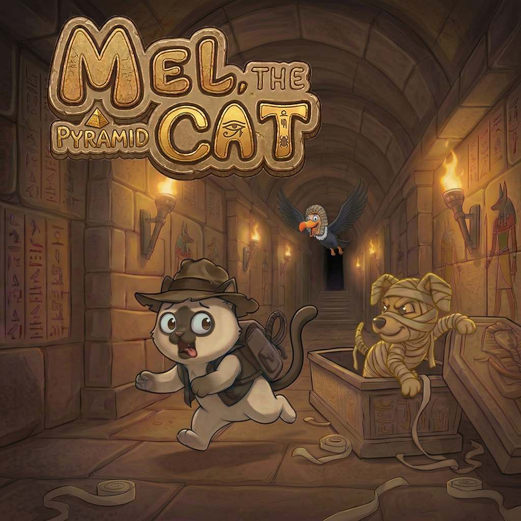 Okładka gry Mel The Pyramid Cat na Nintendo Switch