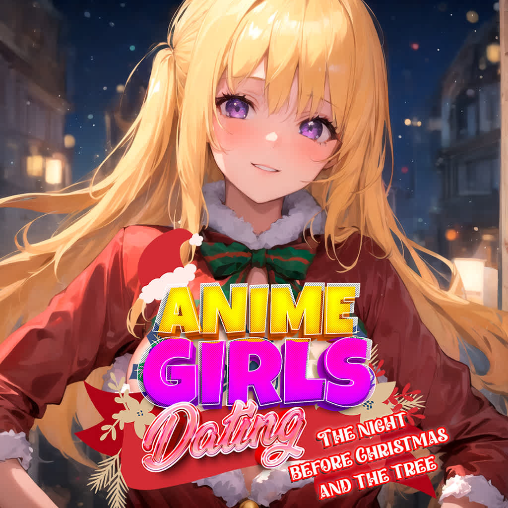 Copertina di Anime Girls Dating: The Night Before Christmas and the Tree