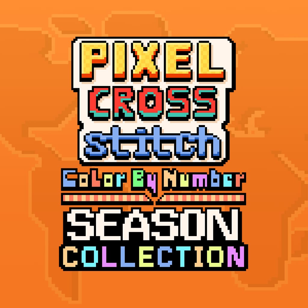 Copertina di Pixel Cross Stitch Color by Number Seasons Collection