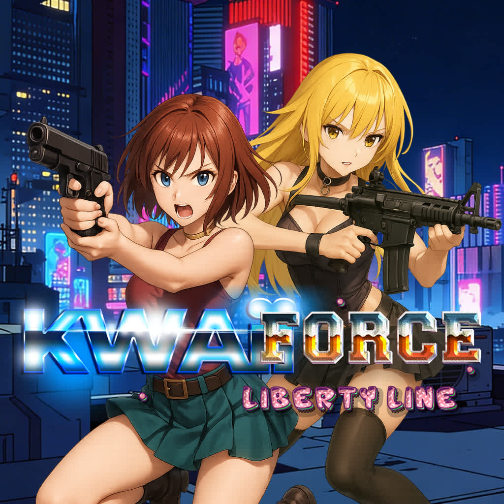 Okładka gry Kawaii Force: Liberty Line na Nintendo Switch