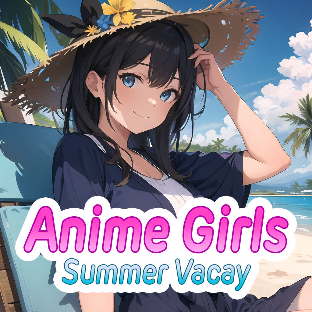 Copertina di Anime Girls: Summer Vacay
